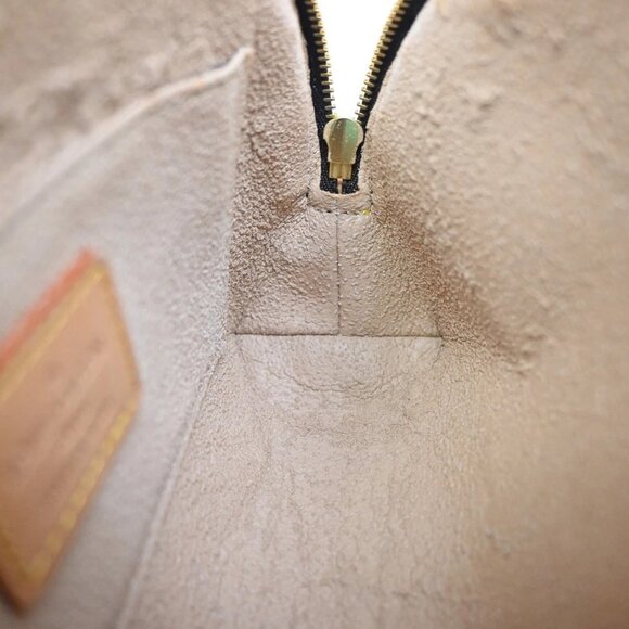 LOUIS VUITTON Pochette Cosmetic Pouch Monogram Leather Brown BN - Picture 14 of 14